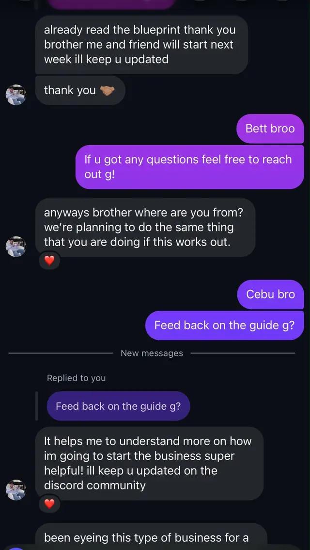 Buyer conversation screenshot 7