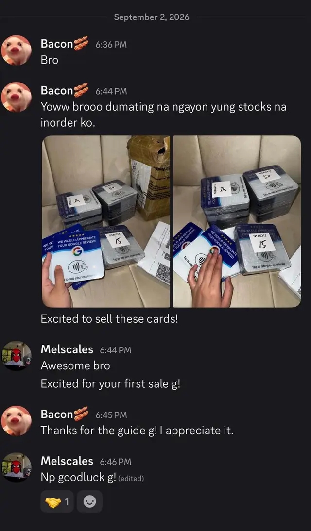 Buyer conversation screenshot 8